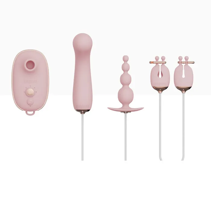 Female Sex Toys Qingnan Qingnan Quartet Clitoral Stimulator Set