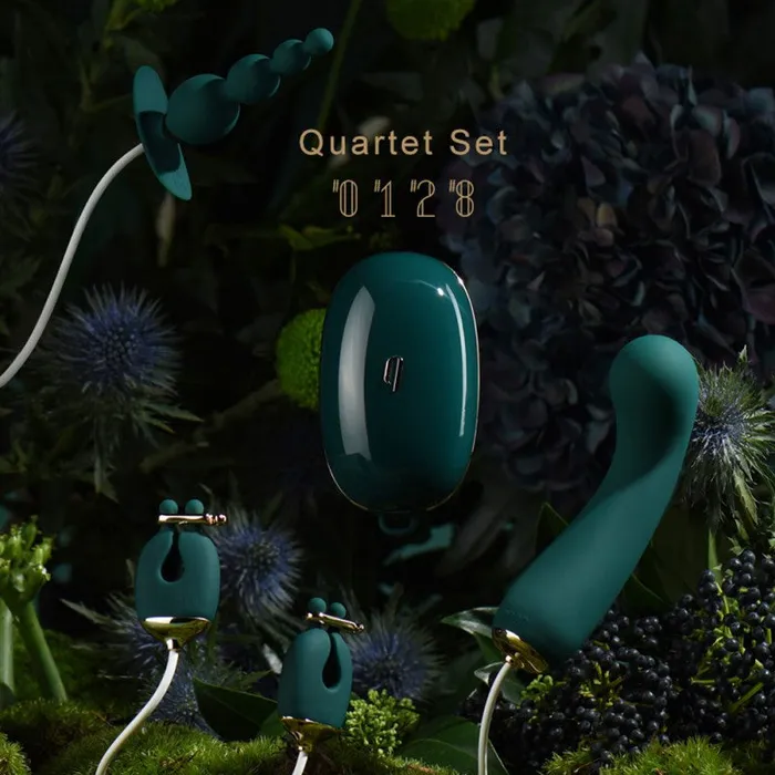 Female Sex Toys Qingnan Qingnan Quartet Clitoral Stimulator Set