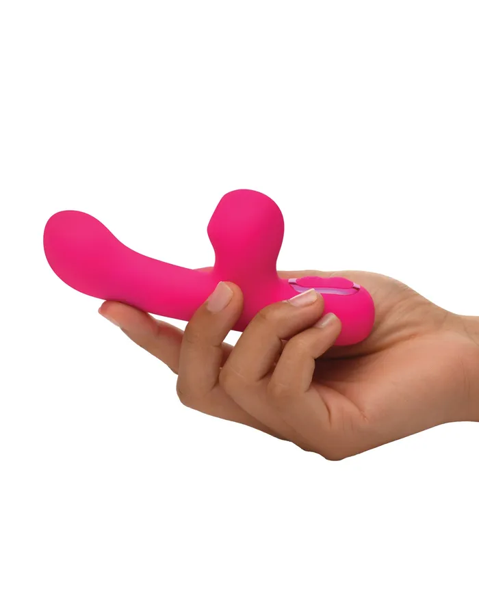 Female Sex Toys XR Brands Bang 10X GSpot Rabbit Vibrator with Suction Pink Female Sex Toys XR Brands Bang 10X GSpot Rabbit Vibrator with Suction Pink