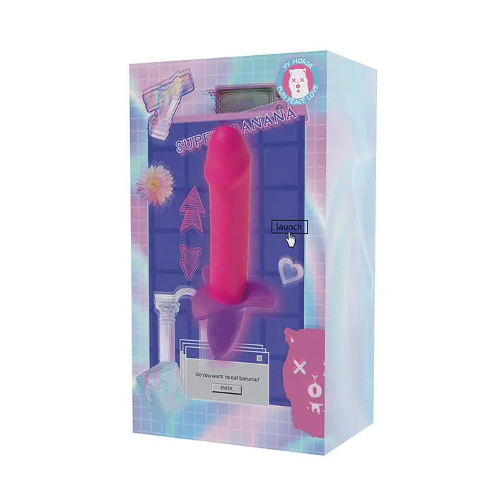 Female Sex Toys YY HORSE YY Horse Electric automatic Impulse Banana Pussy Gspot Didlo Vibrator
