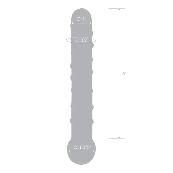 Glas Dildos Callisto Clear Glass Dildo