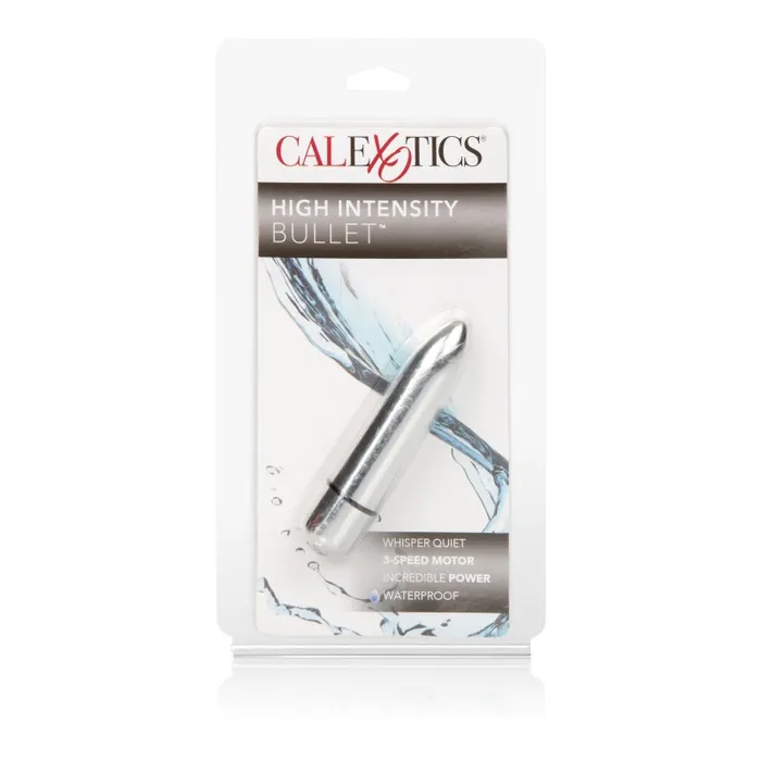 High Intensity Bullet Silver CalExotics Female Sex Toys High Intensity Bullet Silver CalExotics Female Sex Toys