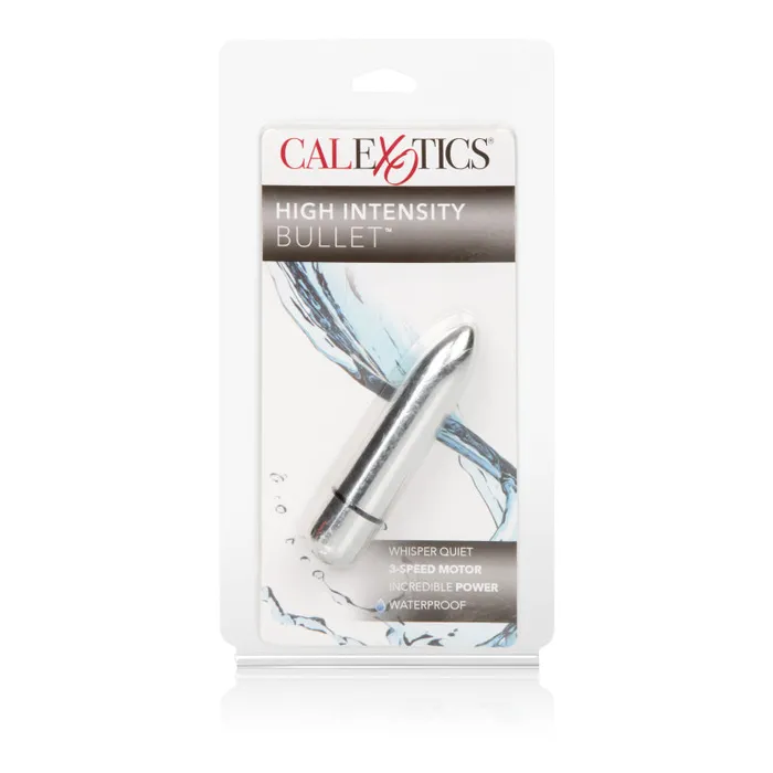 High Intensity Bullet Silver CalExotics Female Sex Toys High Intensity Bullet Silver CalExotics Female Sex Toys