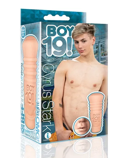 Icon Brands INC Male Sex Toys Boy 19 Teen Twink Stroker Cyrus Stark