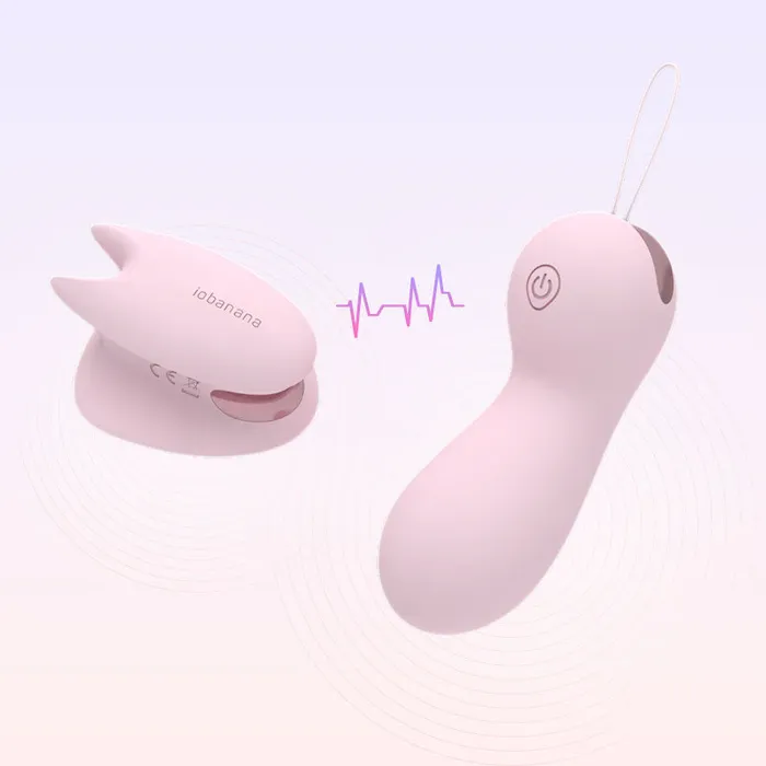 iobanana IOBANANA Finger clip Remote Control Vibrator Female Sex Toys