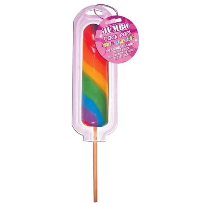 Jumbo Rainbow Cock Pops Each Hott Products Dildos Jumbo Rainbow Cock Pops Each Hott Products Dildos