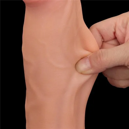 lovetoy Dildos 115 King Sized Sliding Skin Dual Density Dildo