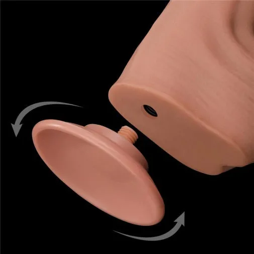 lovetoy Dildos 115 King Sized Sliding Skin Dual Density Dildo