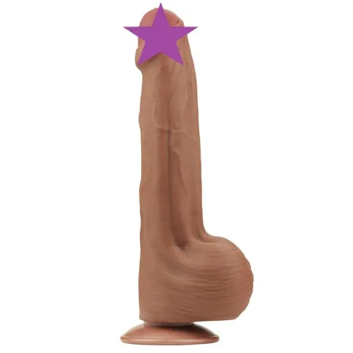 lovetoy Dildos 115 King Sized Sliding Skin Dual Density Dildo