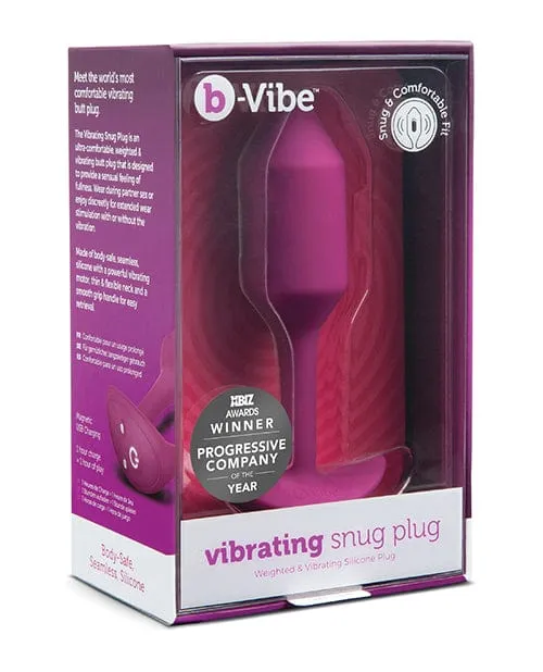 Male Sex Toys bVibe bVibe Vibrating Weighted Snug Plug XL