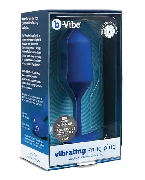 Male Sex Toys bVibe bVibe Vibrating Weighted Snug Plug XL Male Sex Toys bVibe bVibe Vibrating Weighted Snug Plug XL