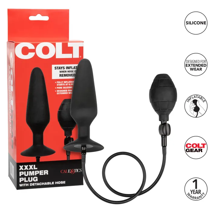 Male Sex Toys Colt Xxxl Pumper Plug With Detachable Hose Calexotics Male Sex Toys Colt Xxxl Pumper Plug With Detachable Hose Calexotics