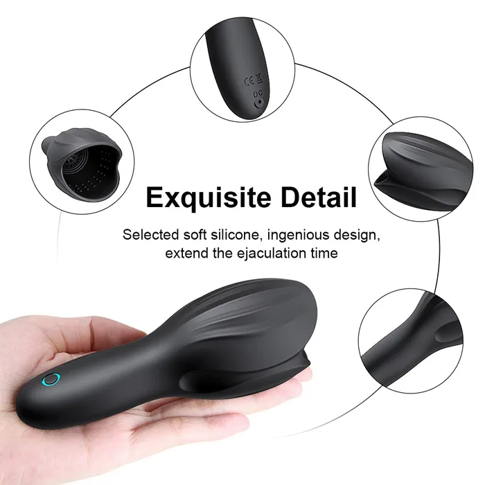Male Sex Toys DevourerPenis Delay Trainer Exerciser Glans Stimulater Massager With Handle Touch Honey Male Sex Toys DevourerPenis Delay Trainer Exerciser Glans Stimulater Massager With Handle Touch Honey
