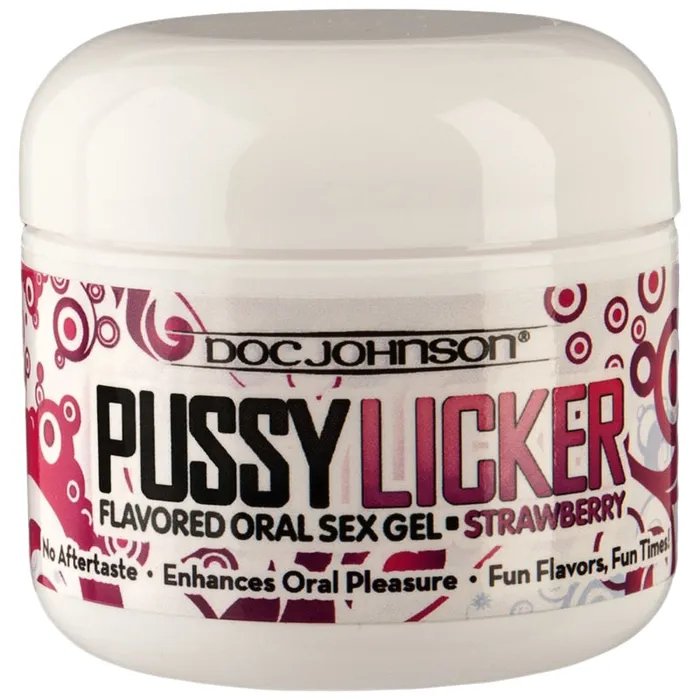 Male Sex Toys Doc Johnson Pussy Licker Strawberry 2 Oz