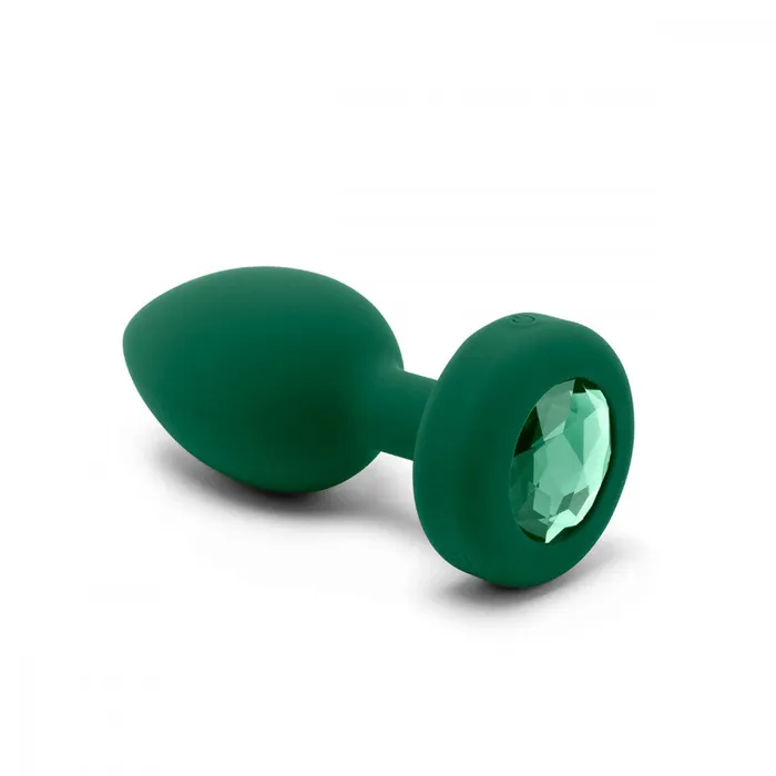 Male Sex Toys EntrenueELD bVibe Vibrating Jewel Butt Plug MediumLarge