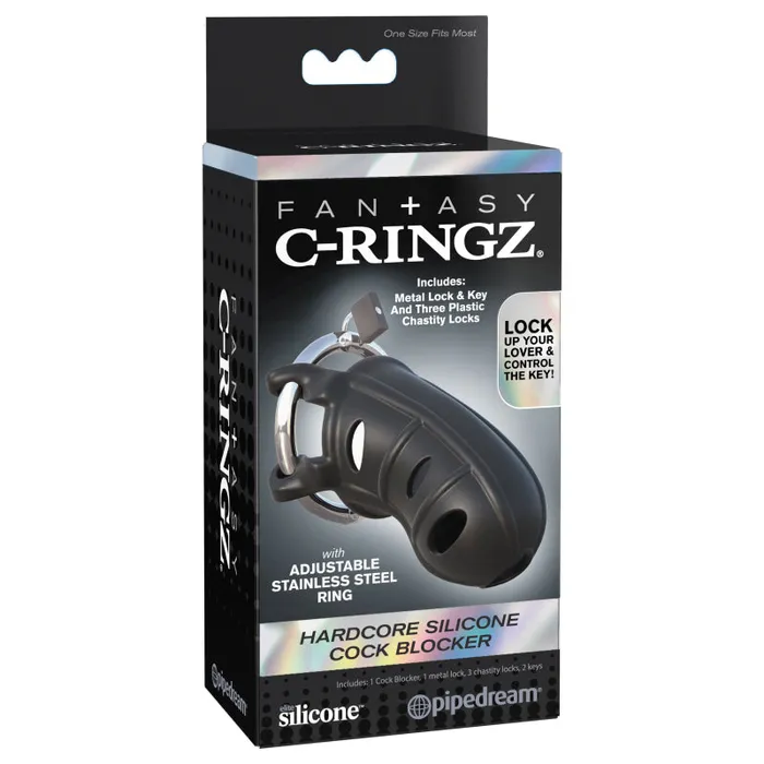 Male Sex Toys Fantasy CRingz Hardcore Silicone Cock Blocker Pipedream Male Sex Toys Fantasy CRingz Hardcore Silicone Cock Blocker Pipedream