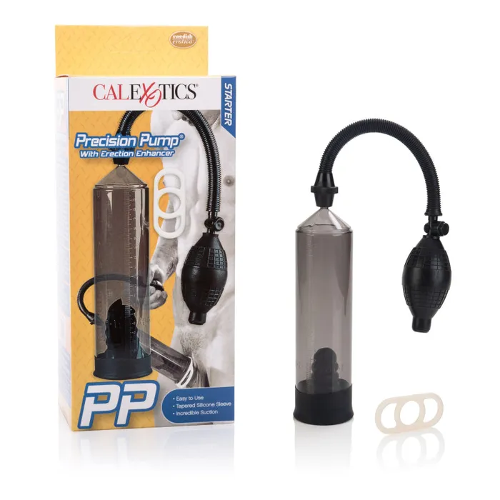 Male Sex Toys Precision Pump With Enhancer CalExotics