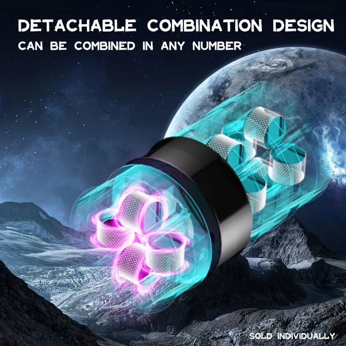 Male Sex Toys Touch Honey Airship Men Penis Delay Trainer Exerciser Glans Stimulater Massager Adjustable Size Male Masturbator