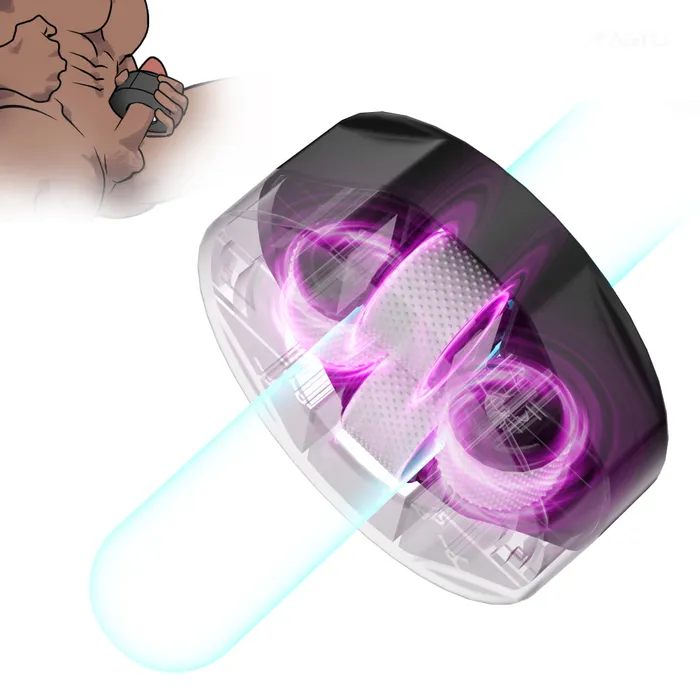 Male Sex Toys Touch Honey Airship Men Penis Delay Trainer Exerciser Glans Stimulater Massager Adjustable Size Male Masturbator