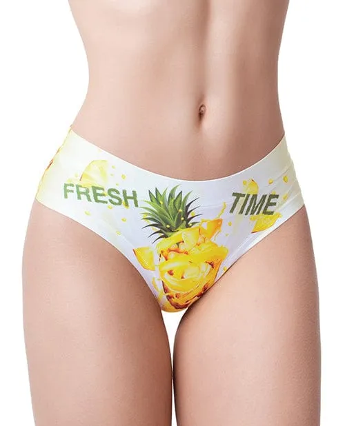 Memme Fresh Summer Pineapple Printed Slip Memme USA Vibrators