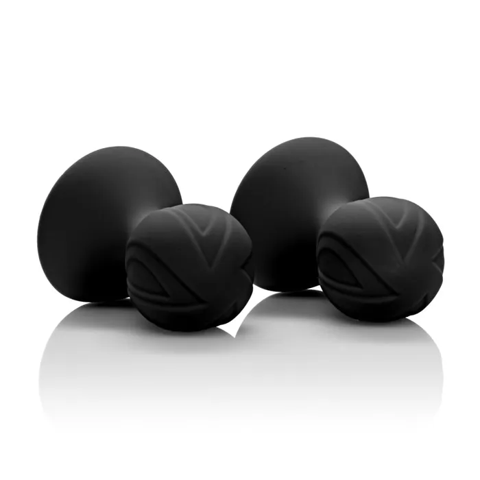 Nipple Play Silicone Pro Nipple Suckers Black CalExotics Anal Nipple Play Silicone Pro Nipple Suckers Black CalExotics Anal
