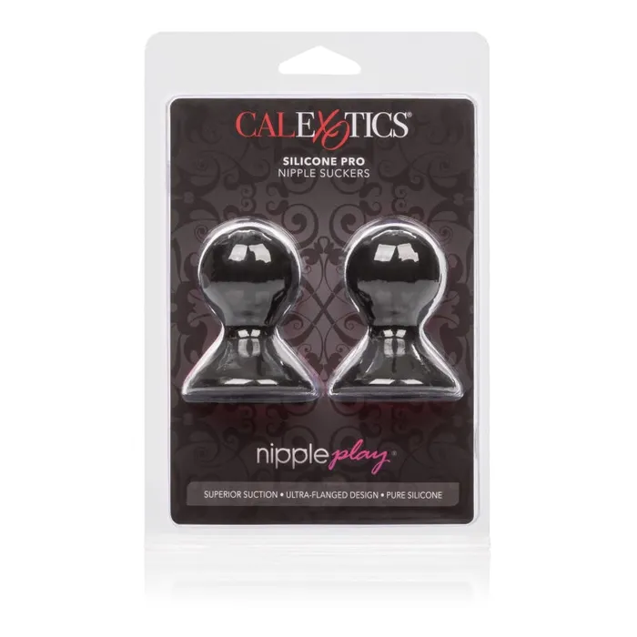 Nipple Play Silicone Pro Nipple Suckers Black CalExotics Anal Nipple Play Silicone Pro Nipple Suckers Black CalExotics Anal