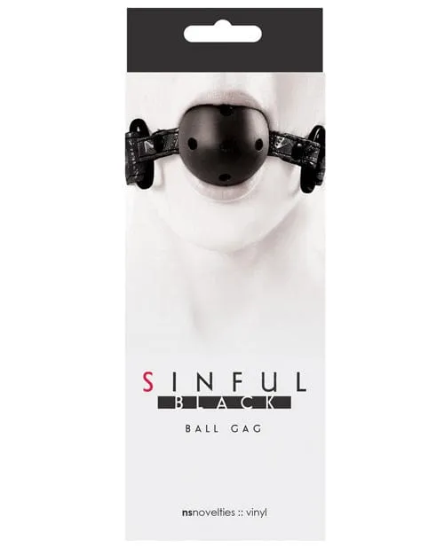 NS Novelties Male Sex Toys Sinful Ball Gag