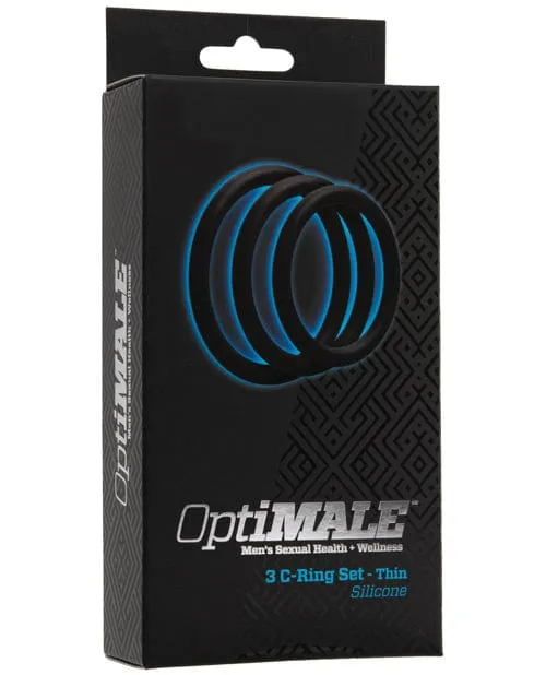 OptiMALE Cock Ring Kit Thin Doc Johnson Couples