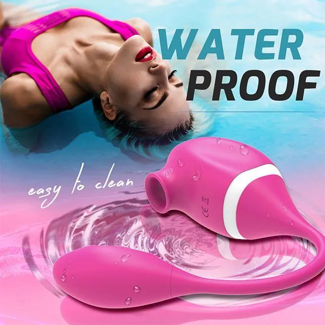 PHANXY Nipple Clitoral Sucking Vibrator with vibrating egg PHANXY Female Sex Toys