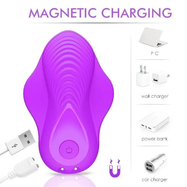 Phanxy Vibrators PHANXY Wearable Clitoris Gspot Vibrator Butterfly Vibrator