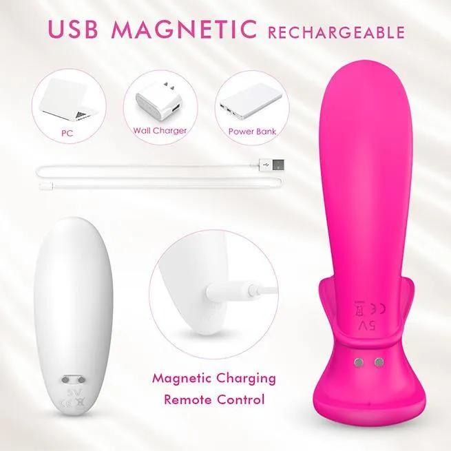 Phanxy Vibrators PHANXY Wearable Clitoris Gspot Vibrator Butterfly Vibrator