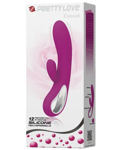 Pretty Love Elmer Rabbit with Handle 12 Function Fuchsia Pretty Love Vibrators Pretty Love Elmer Rabbit with Handle 12 Function Fuchsia Pretty Love Vibrators