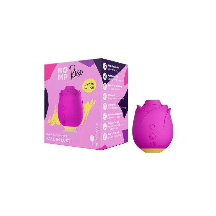 ROMP Vibrators ROMP Rose Clitoral Stimulator Pink