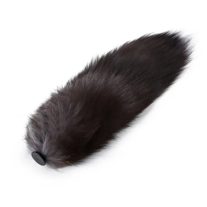 RUNYU Male Sex Toys Runyu Silicone vibrating anal plug can replace fox tail hair