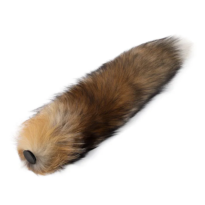 RUNYU Male Sex Toys Runyu Silicone vibrating anal plug can replace fox tail hair