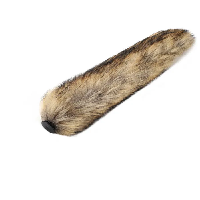 RUNYU Male Sex Toys Runyu Silicone vibrating anal plug can replace fox tail hair