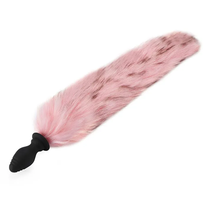 RUNYU Male Sex Toys Runyu Silicone vibrating anal plug can replace fox tail hair