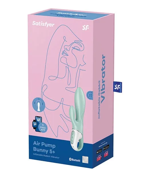 Satisfyer Vibrators Satisfyer Air Pump Bunny 5 Mint Satisfyer Vibrators Satisfyer Air Pump Bunny 5 Mint