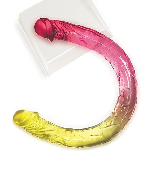 Shades Jelly Tpr Gradient Double Dong Icon Brands INC Dildos Shades Jelly Tpr Gradient Double Dong Icon Brands INC Dildos