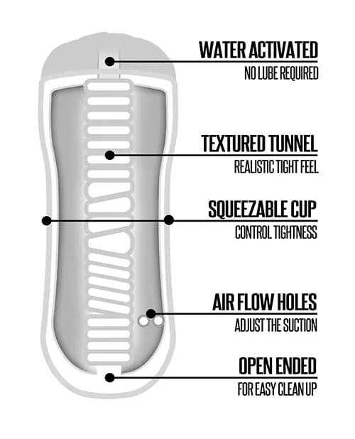 Shower Stroker Mouth Ivory Happy Ending Male Sex Toys Shower Stroker Mouth Ivory Happy Ending Male Sex Toys
