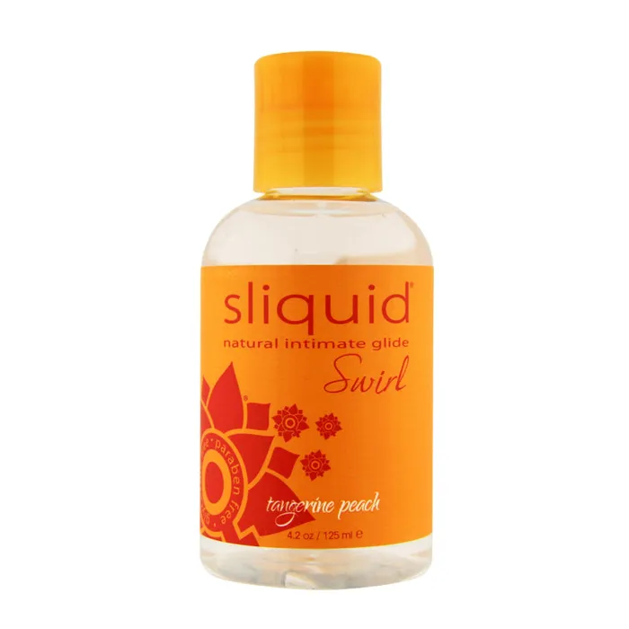 Sliquid Anal Naturals Swirl Tangerine Peach 42 Fl Oz 124 ml