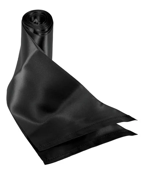 Sportsheets Anal Playful Mischief Silky Dual Restraint Blindfold in Black