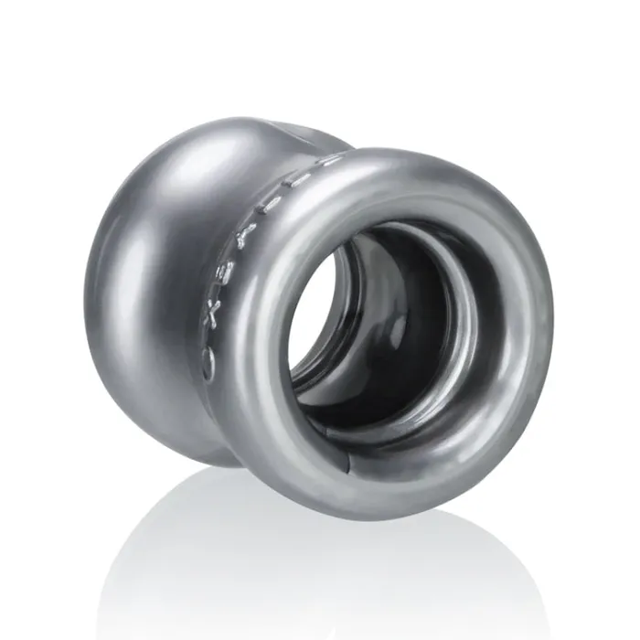 Squeeze Soft Grip Ballstretcher Steel Oxballs Male Sex Toys