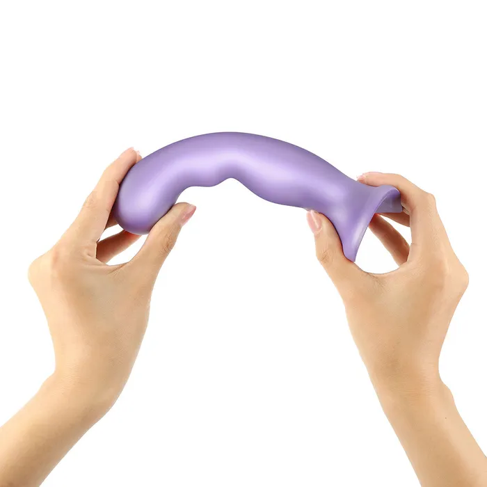 StrapOnMe Female Sex Toys StrapOnMe PG Plug Dildo Metallic Lilac