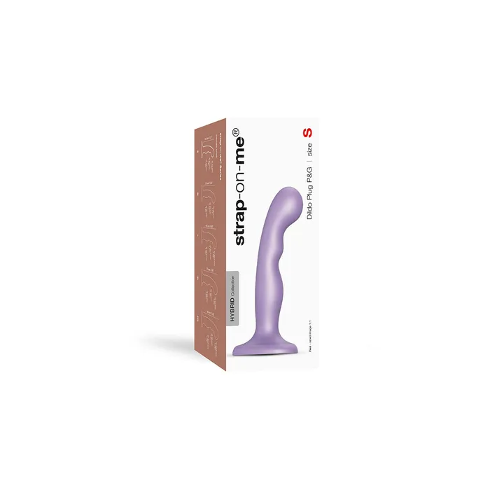 StrapOnMe Female Sex Toys StrapOnMe PG Plug Dildo Metallic Lilac