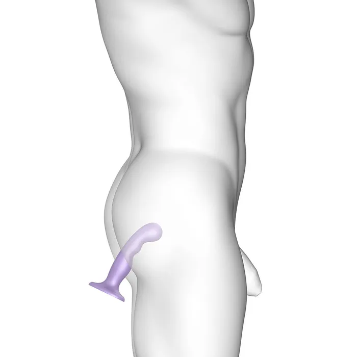 StrapOnMe Female Sex Toys StrapOnMe PG Plug Dildo Metallic Lilac