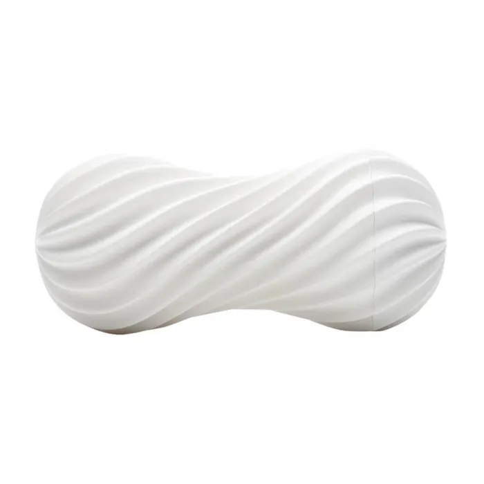 Tenga Male Sex Toys Tenga Flex Silky Spiraling Reusable Stroker White