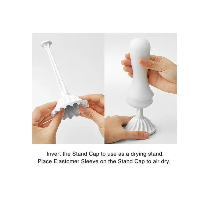 Tenga Male Sex Toys Tenga Flex Silky Spiraling Reusable Stroker White