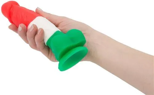 The Pleasure Parlor Leonardo MultiColored 7 Soft Suction Cup Dildo Dildos