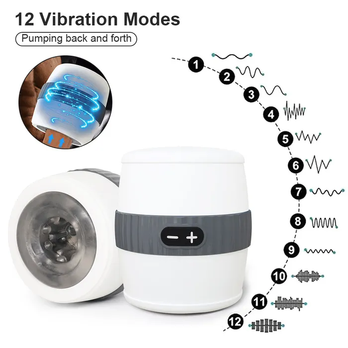 Touch Honey Male Sex Toys Discreet Vibration Male Masturbator Stoker Speaker Shaped K2